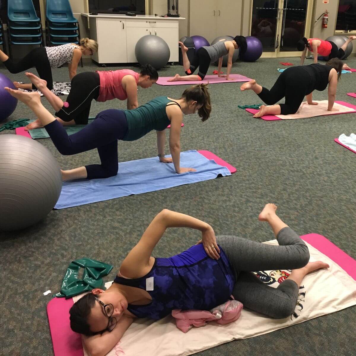 group yoga
